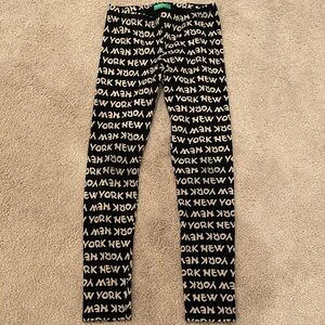 United Colors of Benetton Black and White Leggings